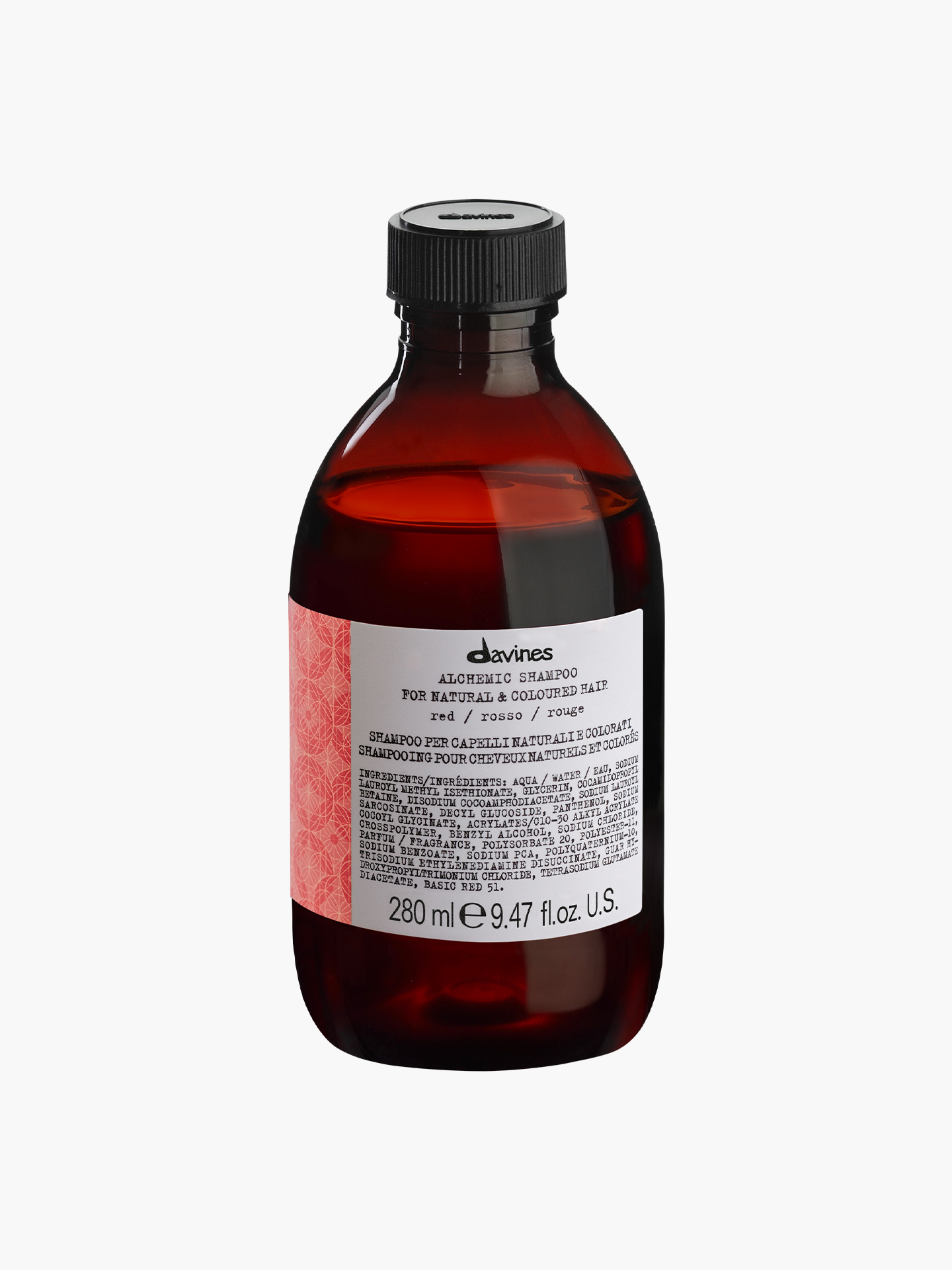 Davines Alchemic Shampoo Red 280ml