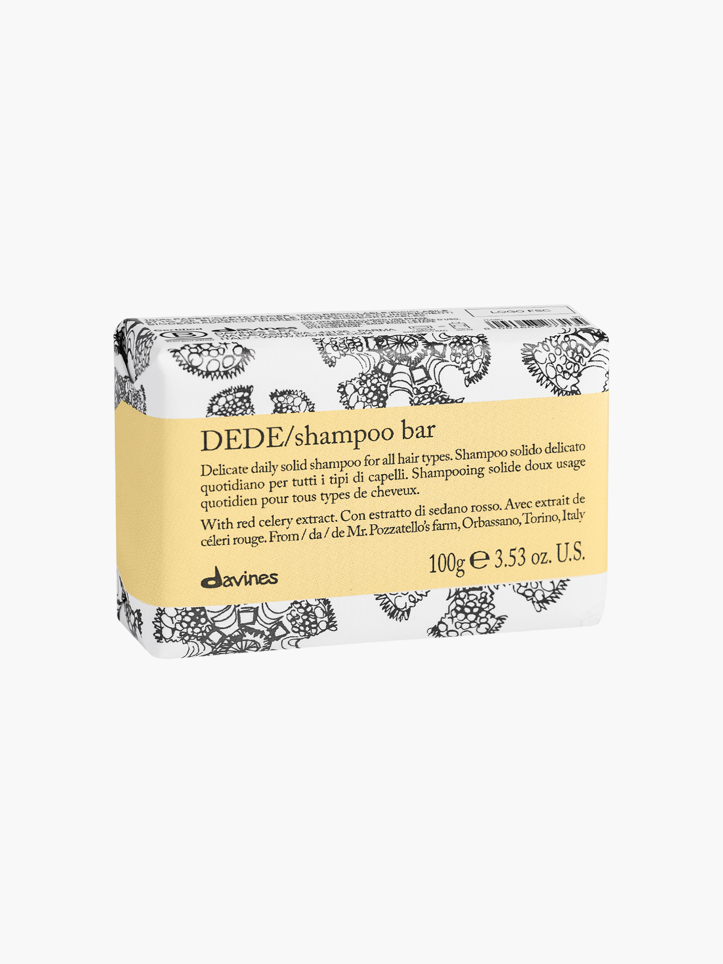 Davines Dede Shampoo Bar 100gr