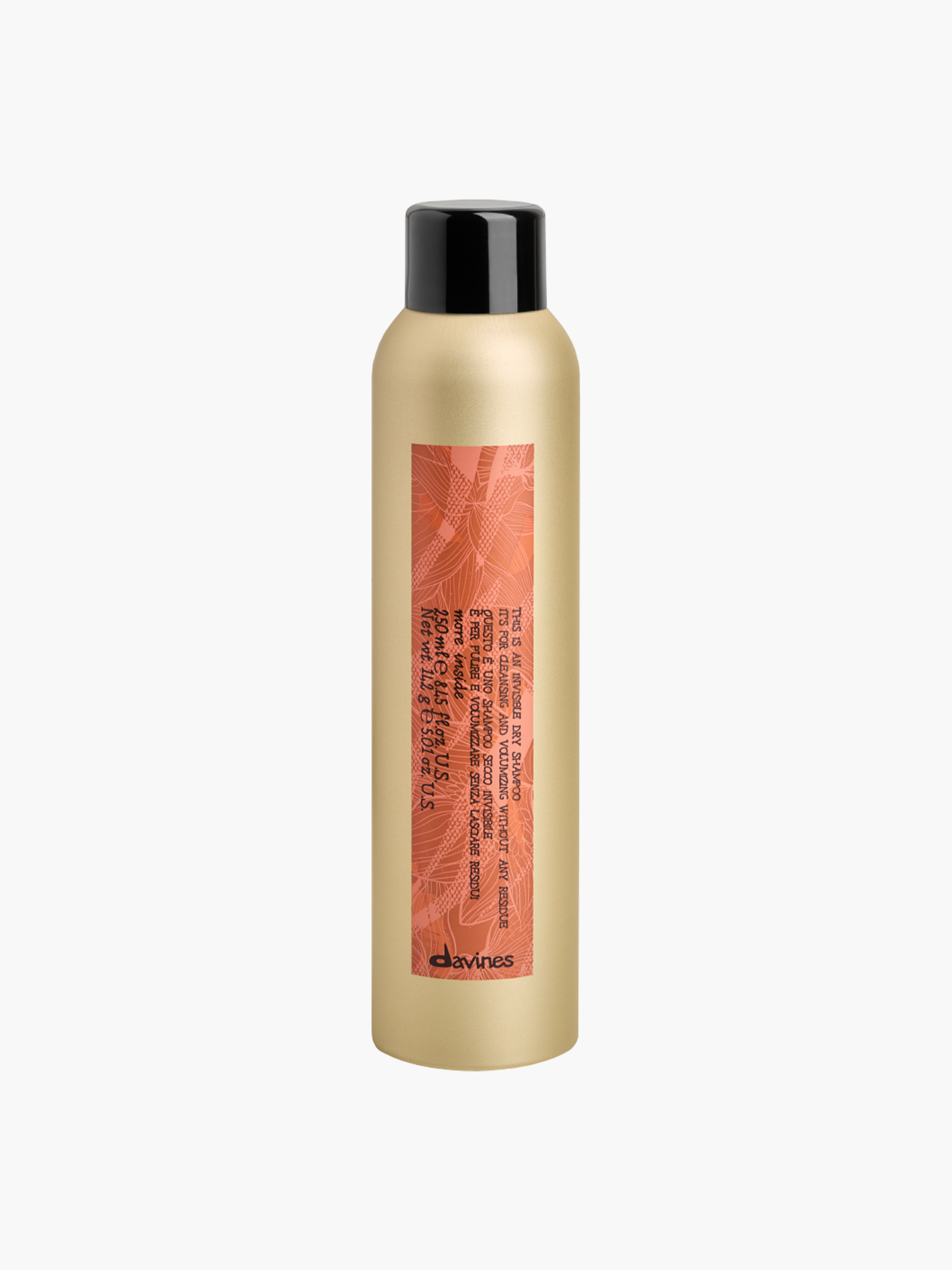 Davines More Inside Invisible Dry Shampoo 250ml