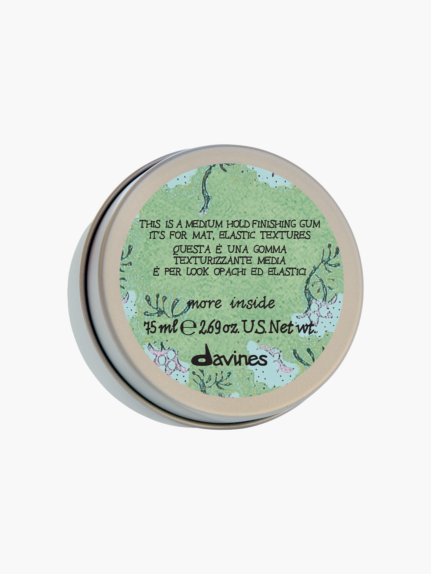 Davines More Inside Medium Hold Finish Gum 75ml